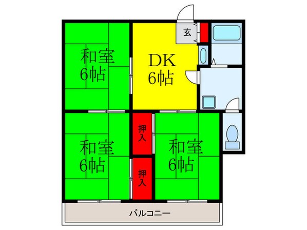 第一タイガービルの物件間取画像